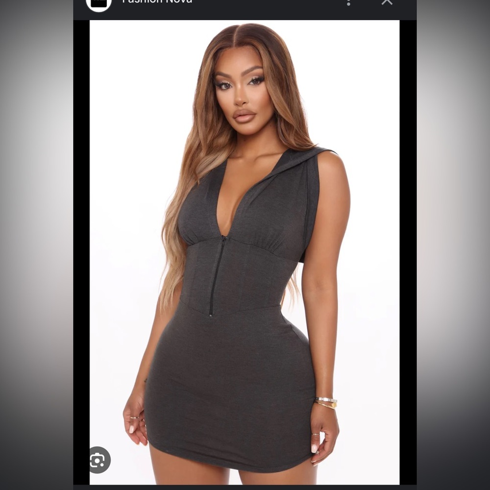 Cute basic grey dress